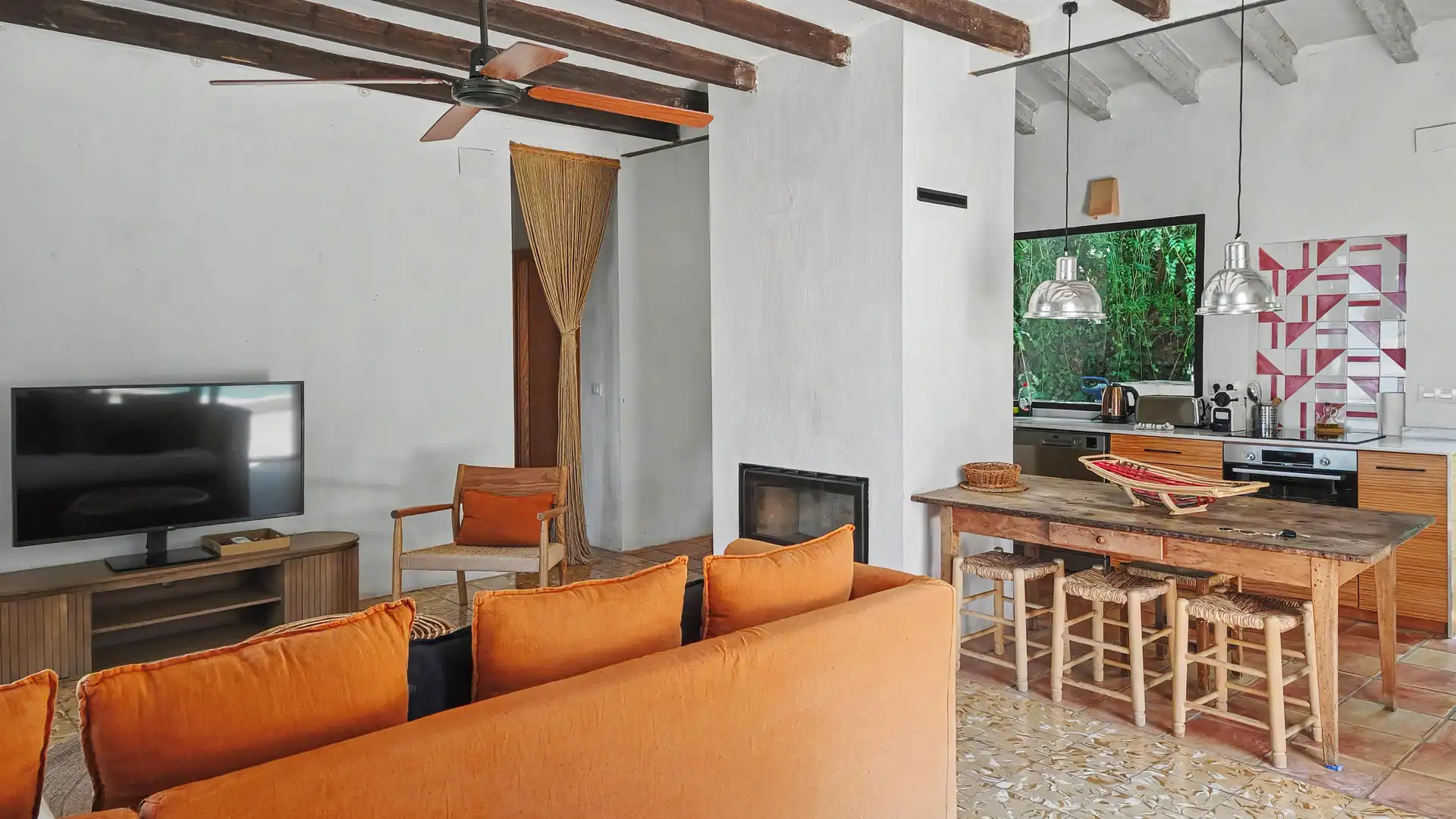 Living room of Houses for sale in Dénia  with Air Conditioner, Heating and Terrace