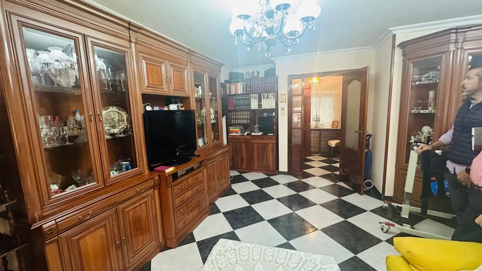 Wohnzimmer von Wohnung zum Verkauf in Sevilla mit Klimaanlage, Heizung und Terrasse