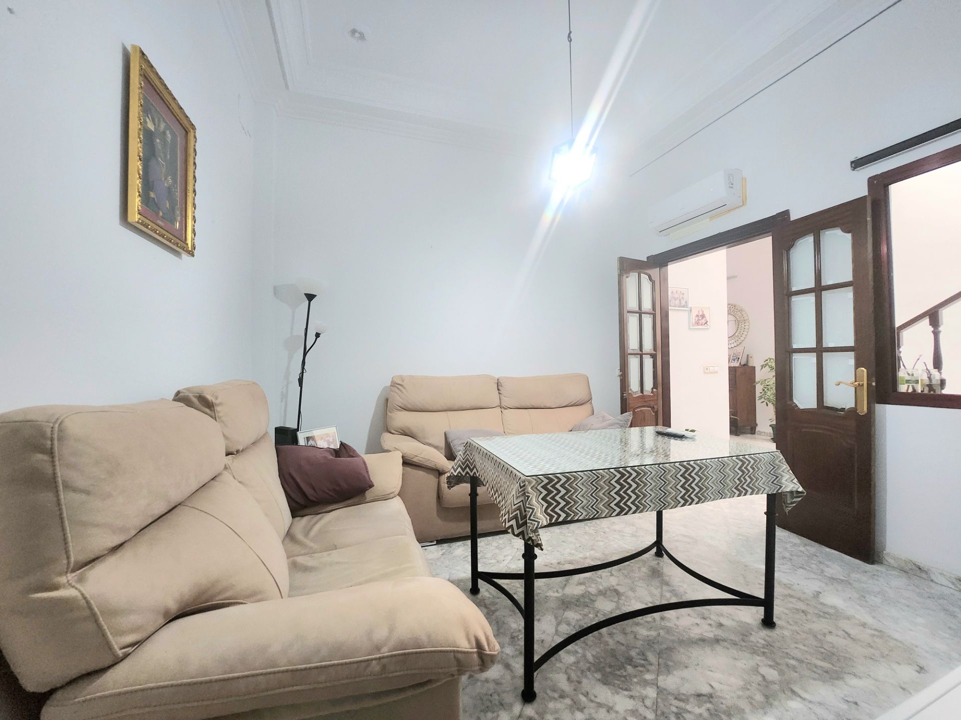 Living room of House or chalet for sale in El Viso del Alcor  with Air Conditioner, Heating and Terrace