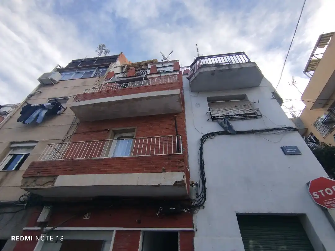 Vista exterior de Pis en venda en Badalona