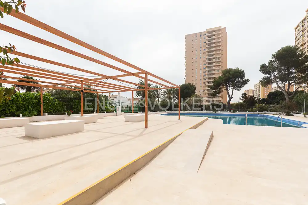 Swimming pool of Houses for sale in El Puig de Santa Maria  with Air Conditioner, Heating and Private garden
