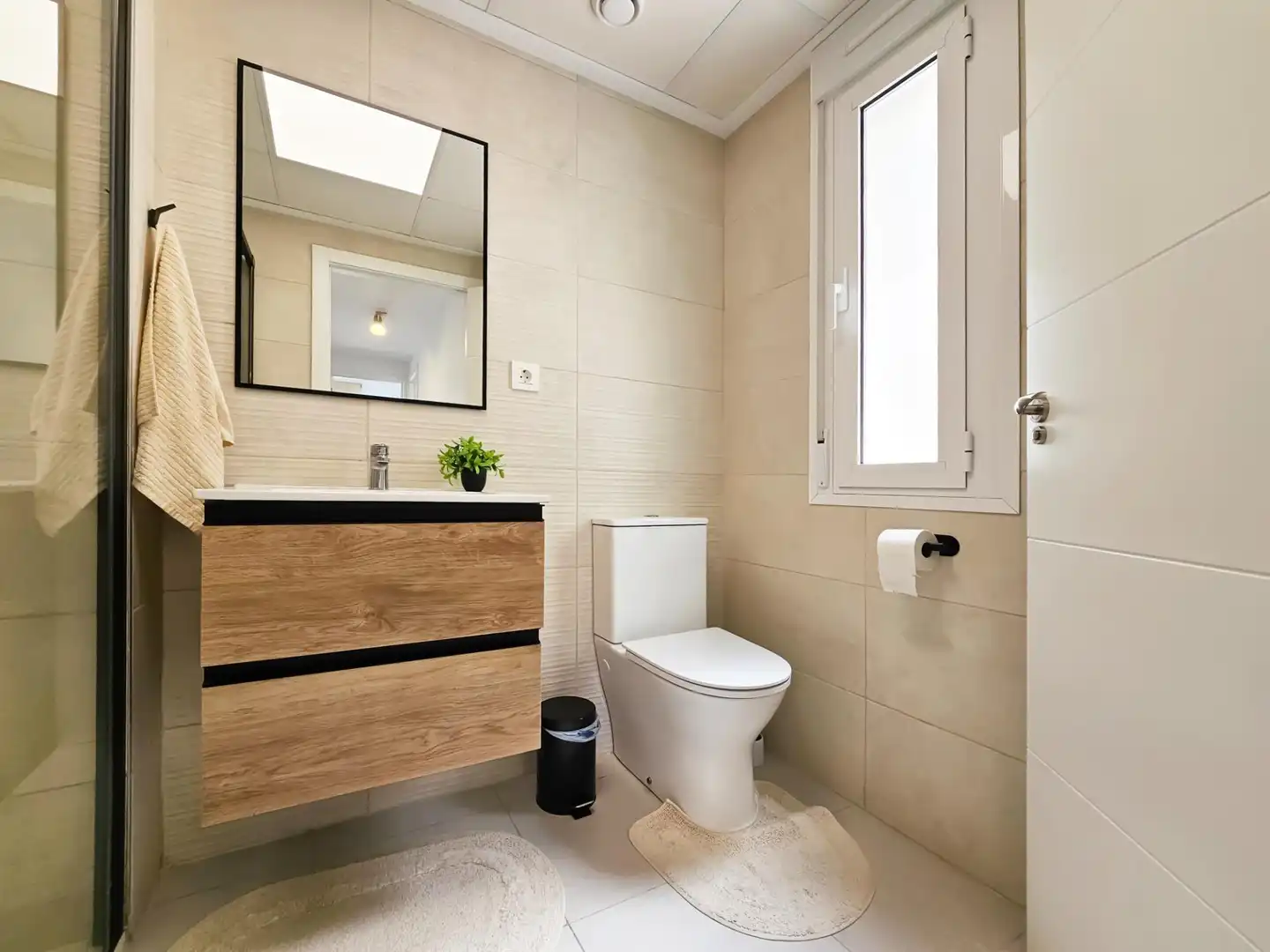 Bathroom of Houses for rent in Santa Pola  with Air Conditioner, Heating and Private garden