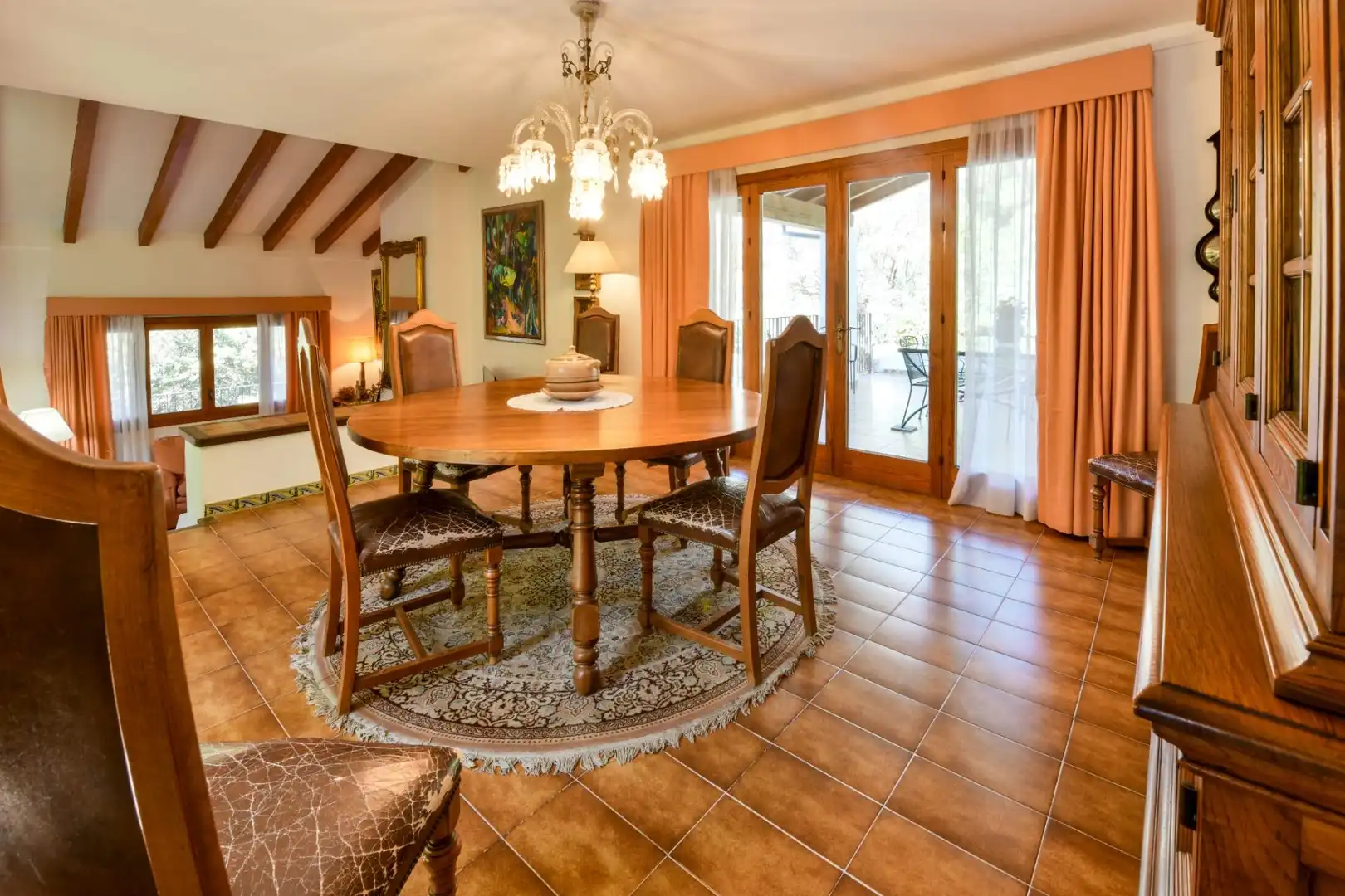 Comedor de Casa o chalet en venta en  Palma de Mallorca con Aire acondicionado, Calefacción y Jardín privado