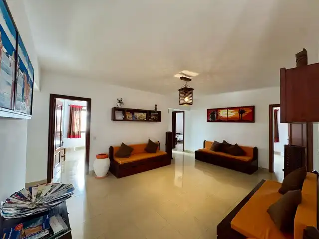 Sala de estar de Casa o chalet en venta en Antigua con Jardín privado, Terraza y Piscina