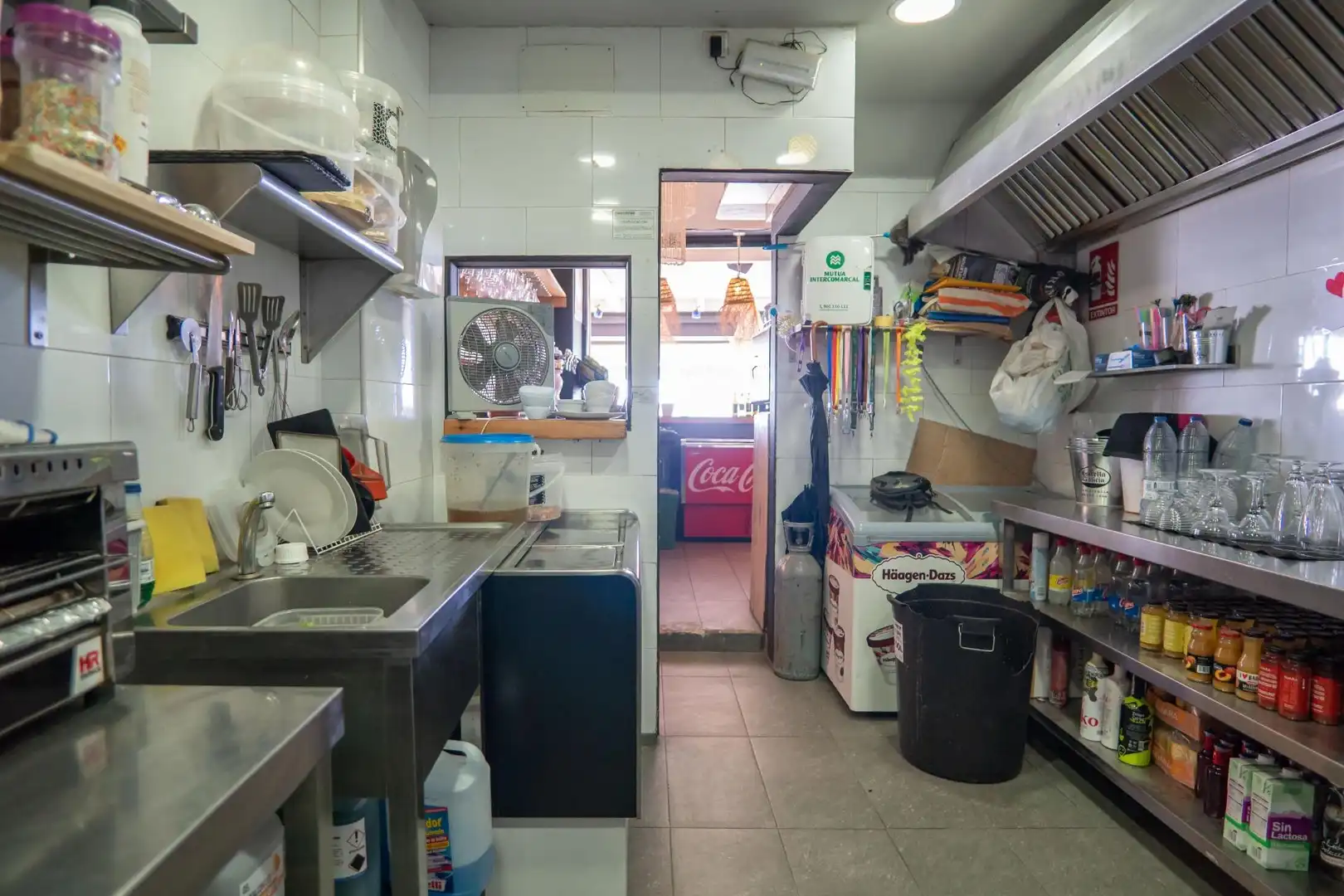 Cocina de Local de alquiler en Rincón de la Victoria con Aire acondicionado, Terraza y Amueblado