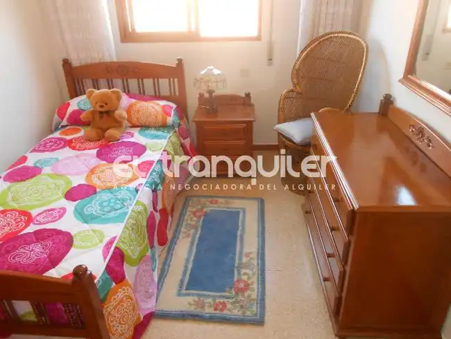 Bedroom of Flat for sale in Madrid  with Air Conditioner, Terrace and Furnished