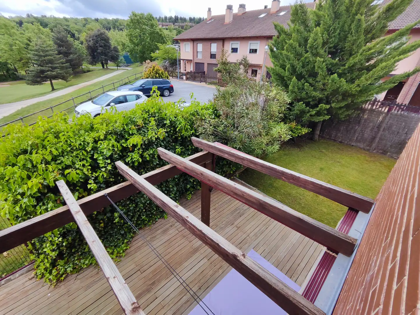 Terraza de Casa adosada en venta en Sojuela con Calefacción, Jardín privado y Parquet