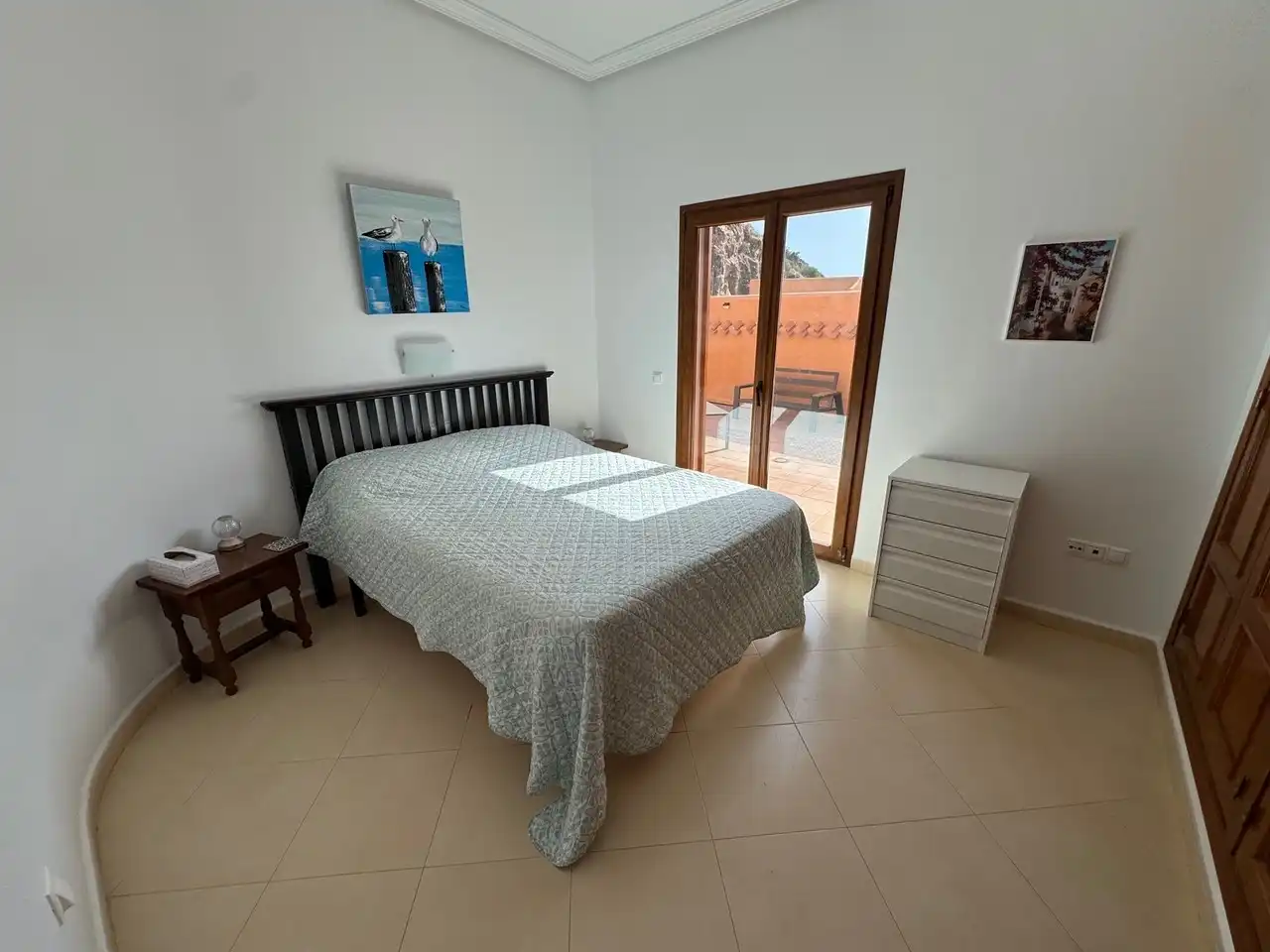 Dormitori de Casa o xalet en venda en Turre amb Aire condicionat, Terrassa i Piscina