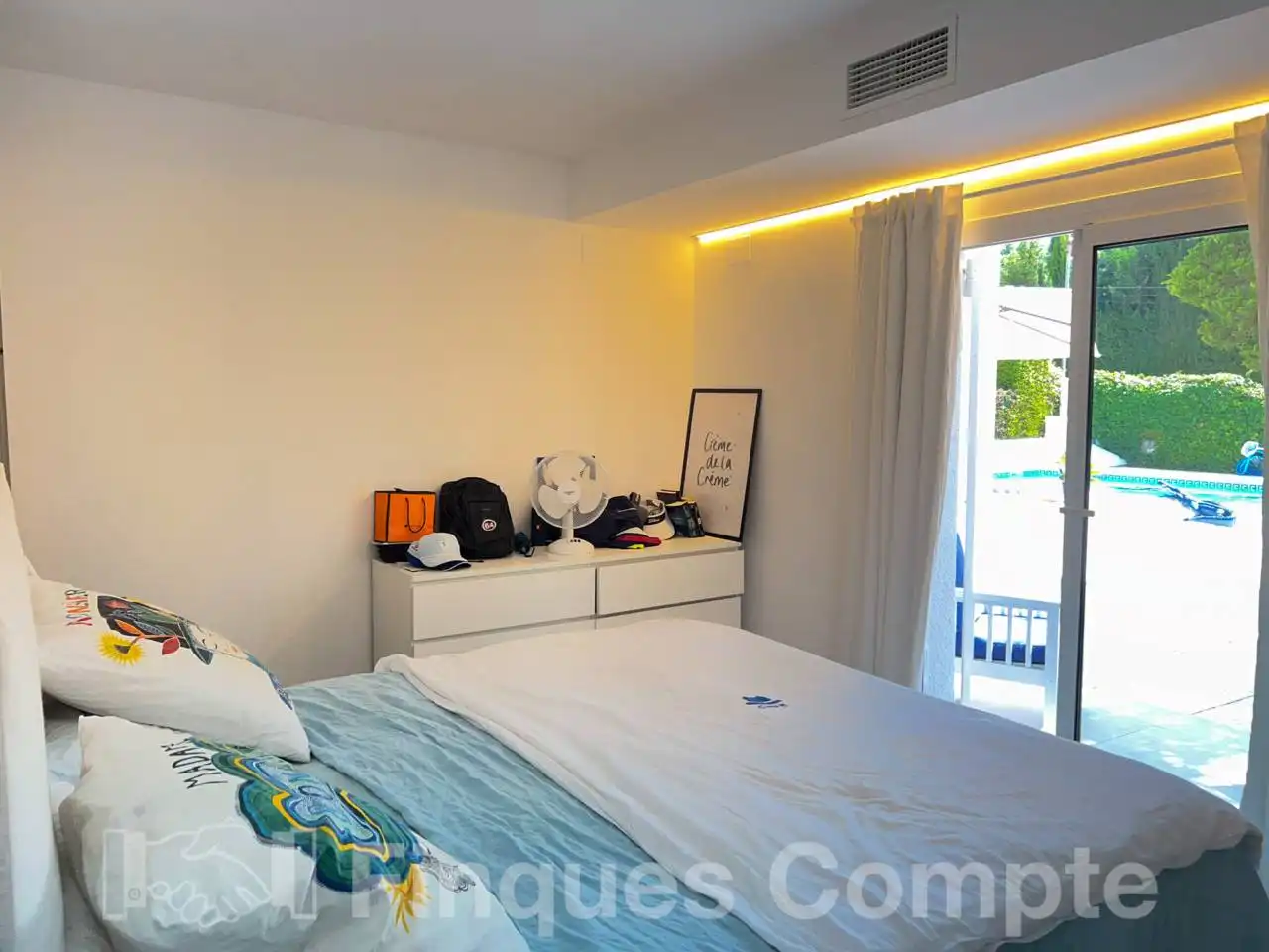Dormitori de Casa o xalet en venda en Roda de Berà amb Aire condicionat, Jardí privat i Terrassa