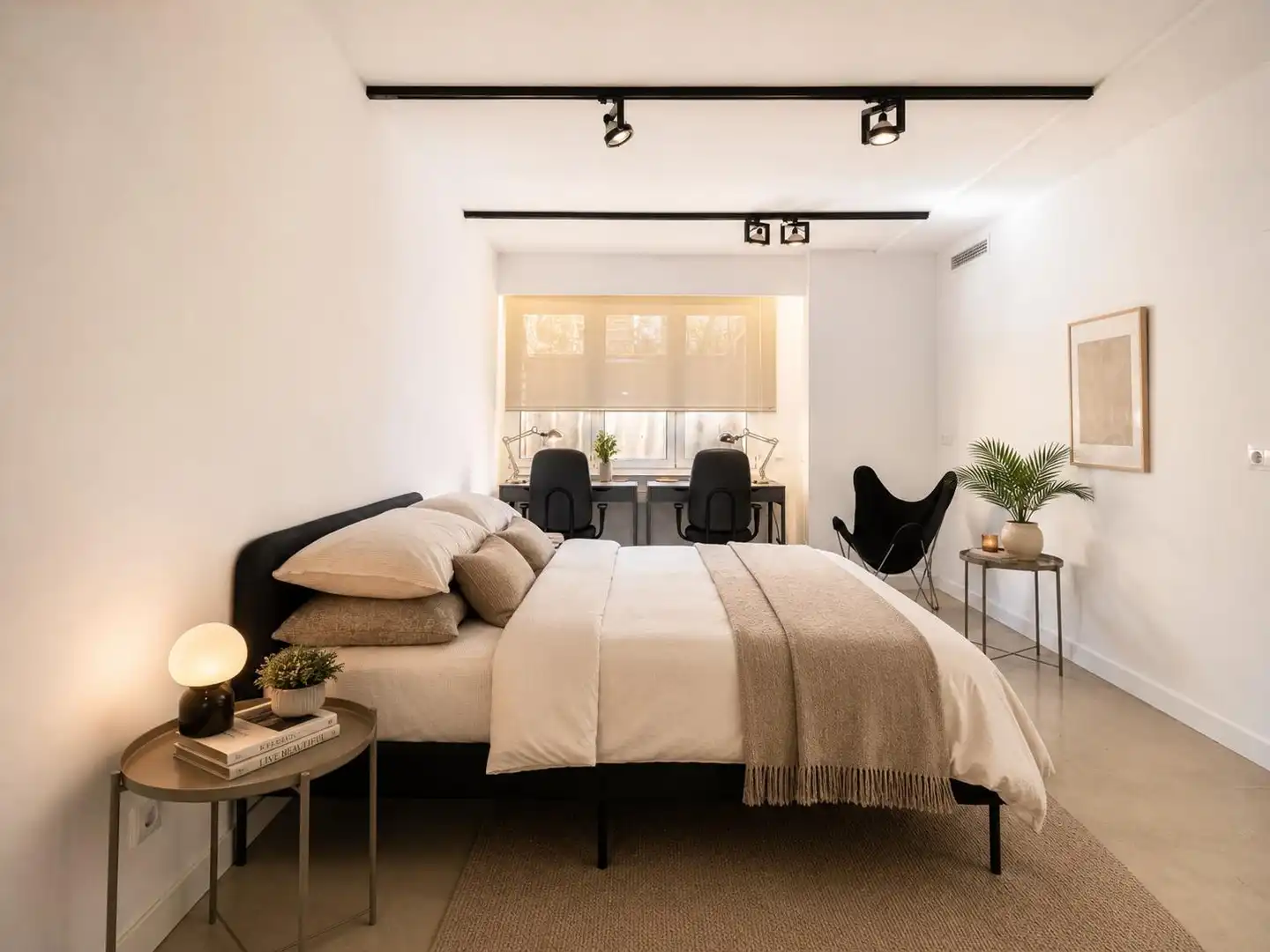 Bedroom of Flat for share in Sarrià - Sant Gervasi