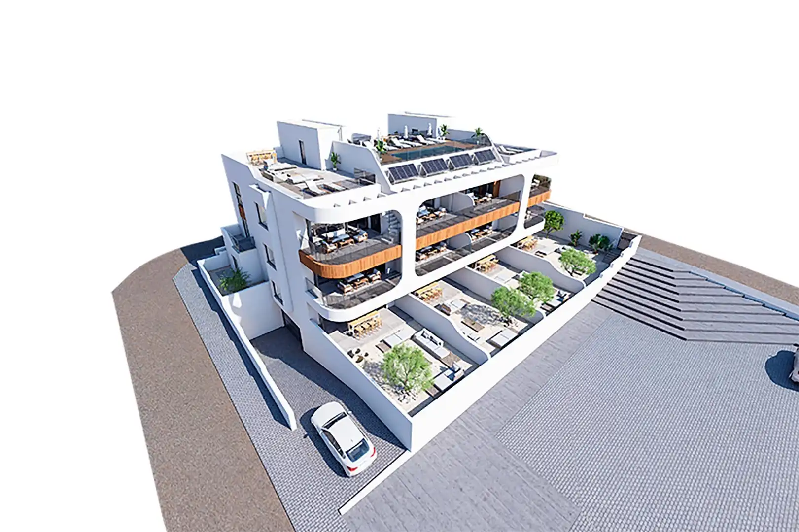 Attique avec piscine à vendre à Benijófar, imagen 2