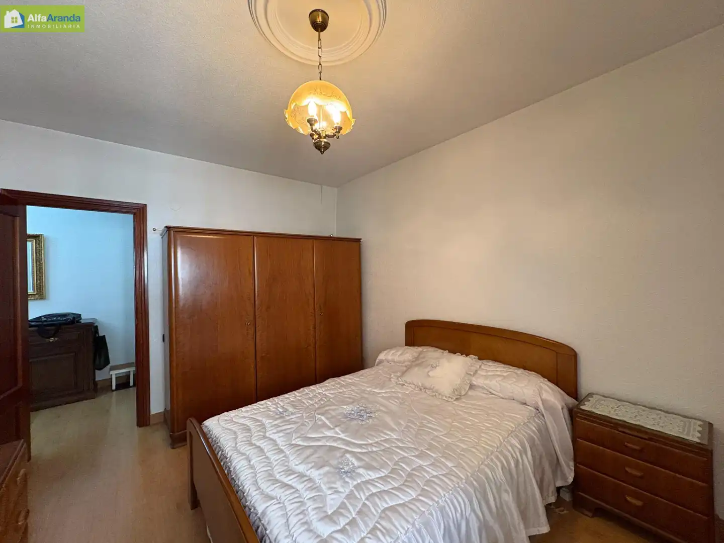 Bedroom of Flat for rent in Aranda de Duero  with Heating, Storage room and Furnished