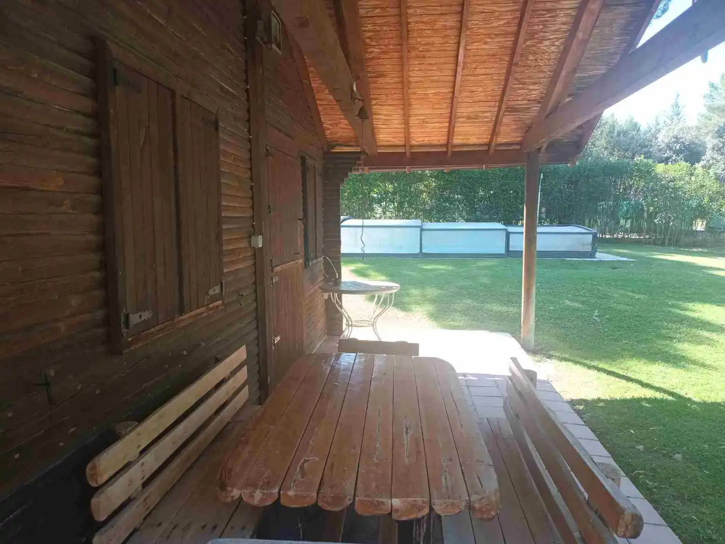 Terraza de Casa o chalet en venta en Marugán con Jardín privado, Terraza y Piscina