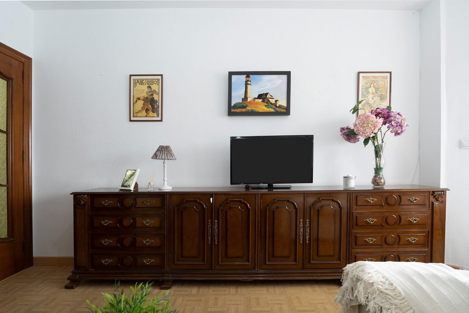 Living room of Flat for sale in  Jaén Capital  with Terrace and Furnished