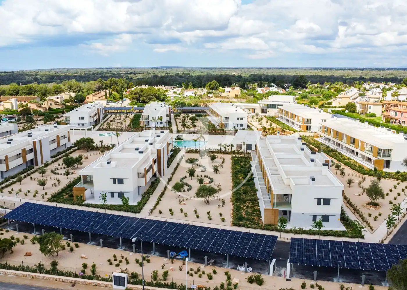 Außenansicht von Dachboden zum Verkauf in Campos mit Klimaanlage, Heizung und Privatgarten