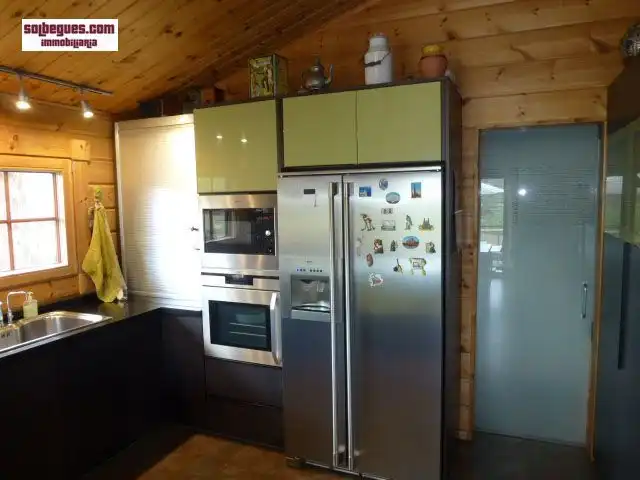 Cocina de Casa o chalet en venta en Begues con Aire acondicionado, Calefacción y Jardín privado