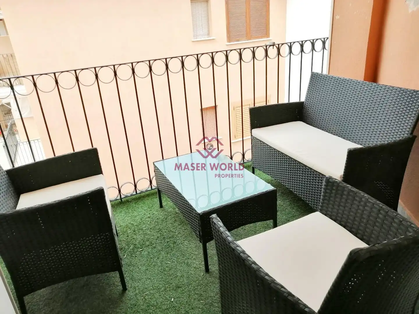 Balcony of Apartments for sale in Mazarrón  with Air Conditioner, Heating and Terrace