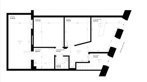 Photo 2 of Flat for sale in Calle Ramón del Cueto, Monte Alto - Zalaeta - Atocha, A Coruña Capital