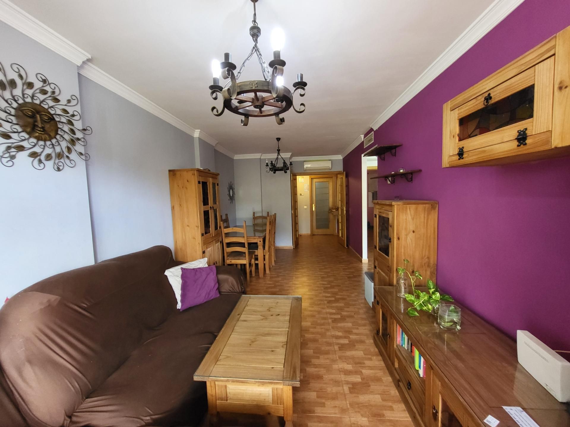 Wohnzimmer von Wohnung zum verkauf in Ojén mit Klimaanlage, Heizung und Terrasse