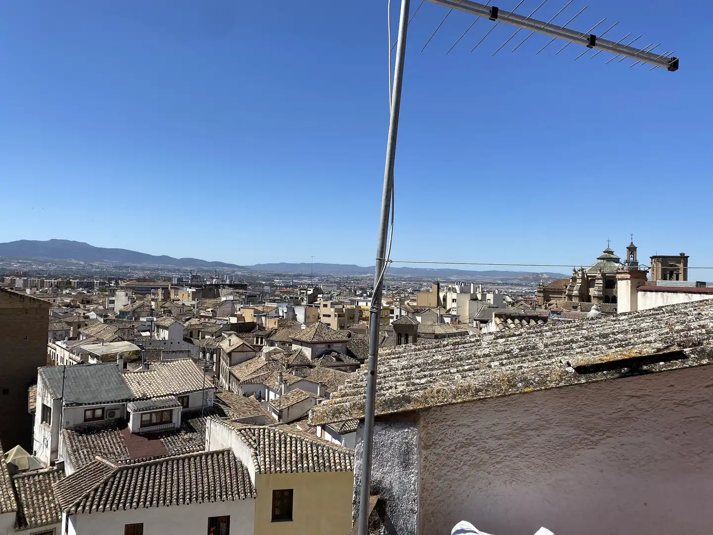 Exterior view of Houses for sale in Granada  with Terrace, Furnished and Balcony