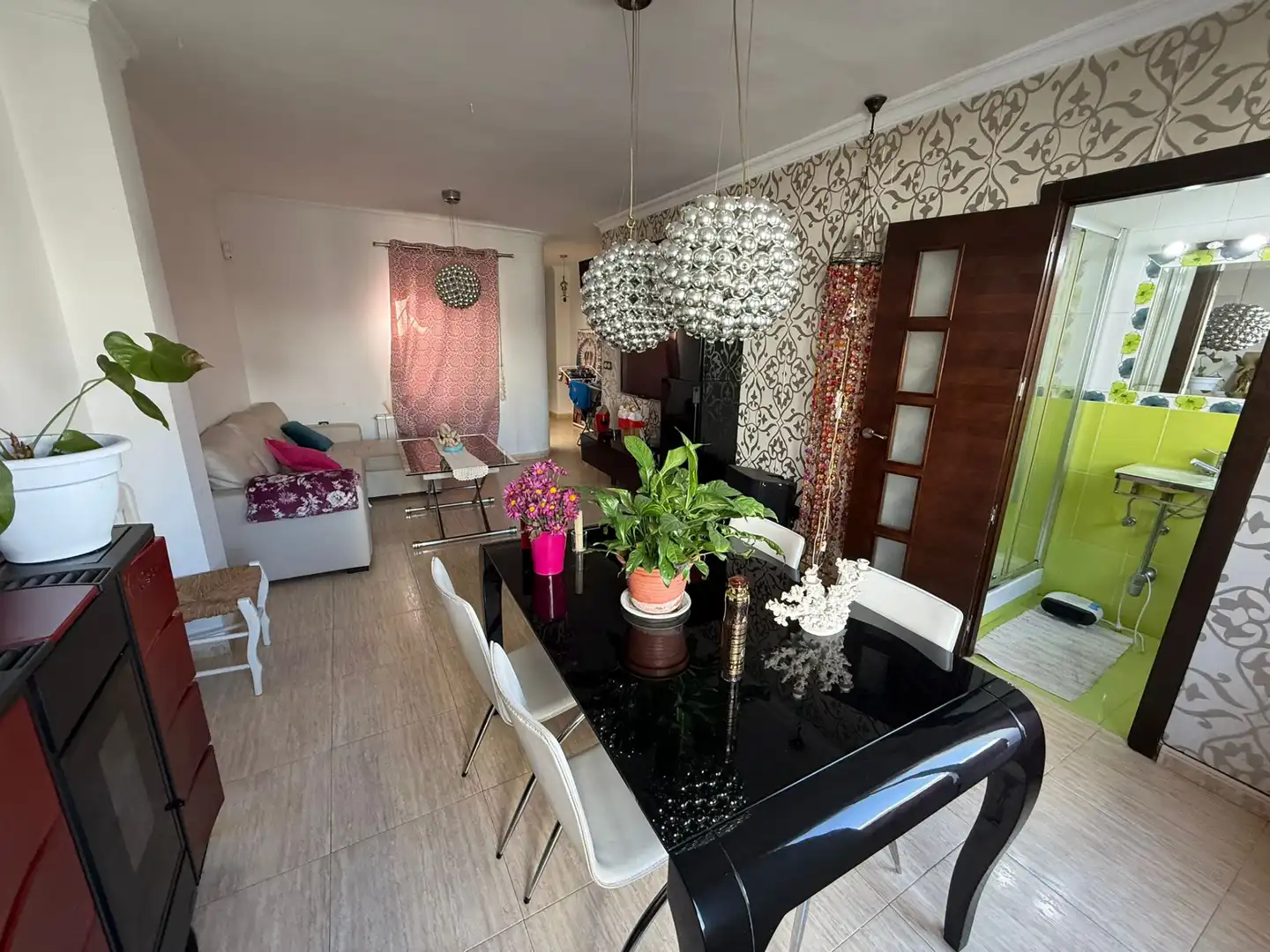 Esszimmer von Wohnung zum Verkauf in Cartaya mit Klimaanlage, Terrasse und Möbliert