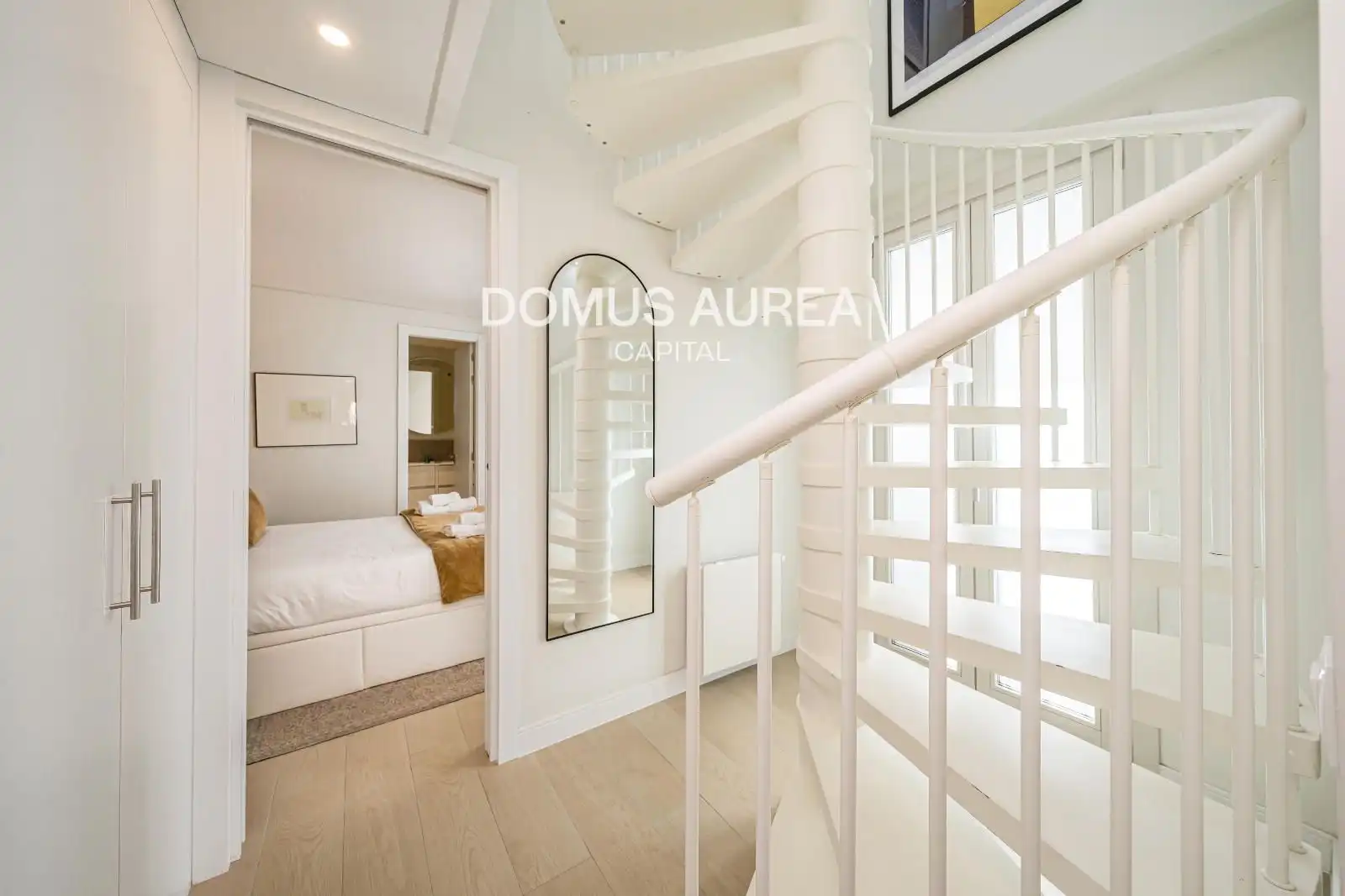 Maisonette zur Miete in Madrid mit Klimaanlage, Heizung und Terrasse