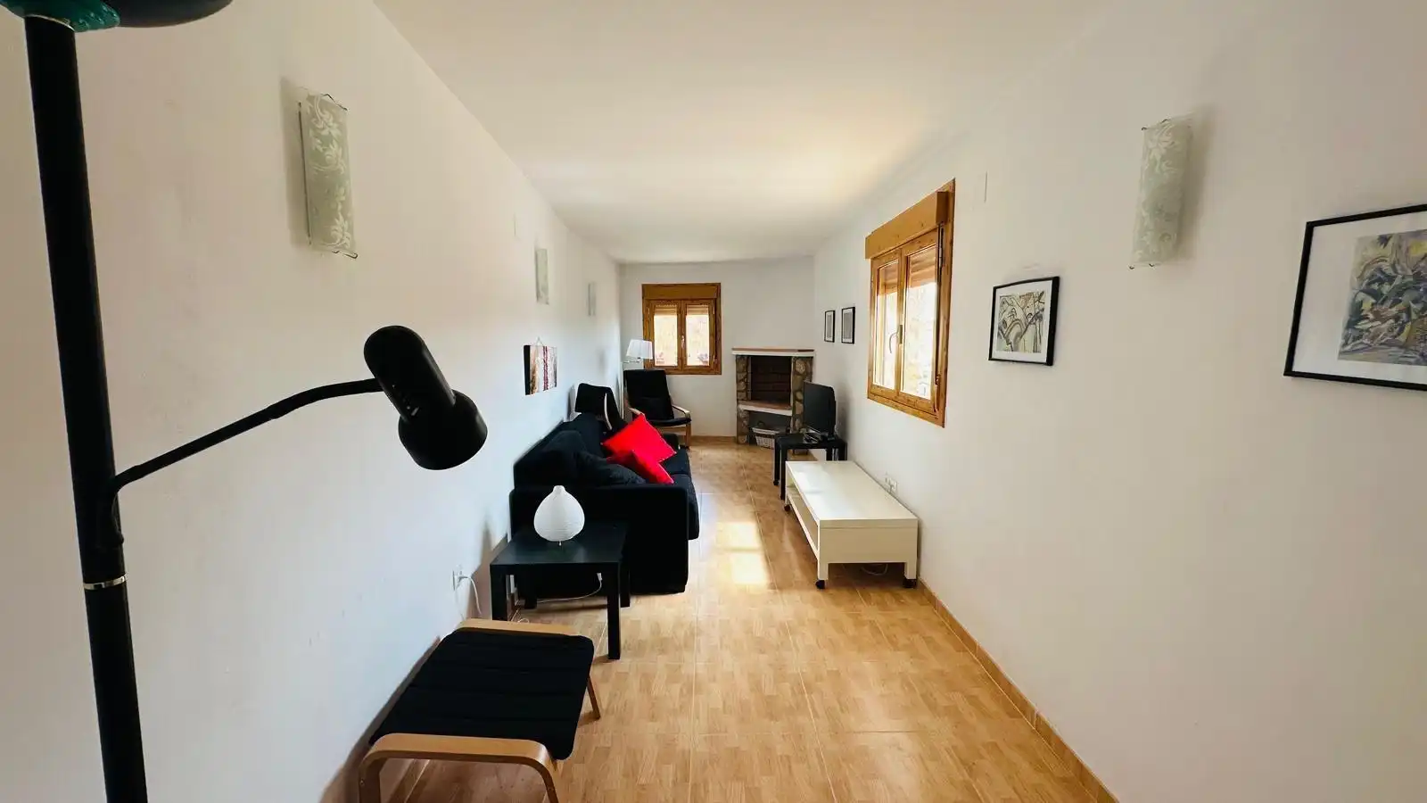 Sala de estar de Finca rústica en venta en Albalate del Arzobispo con Calefacción, Terraza y Trastero