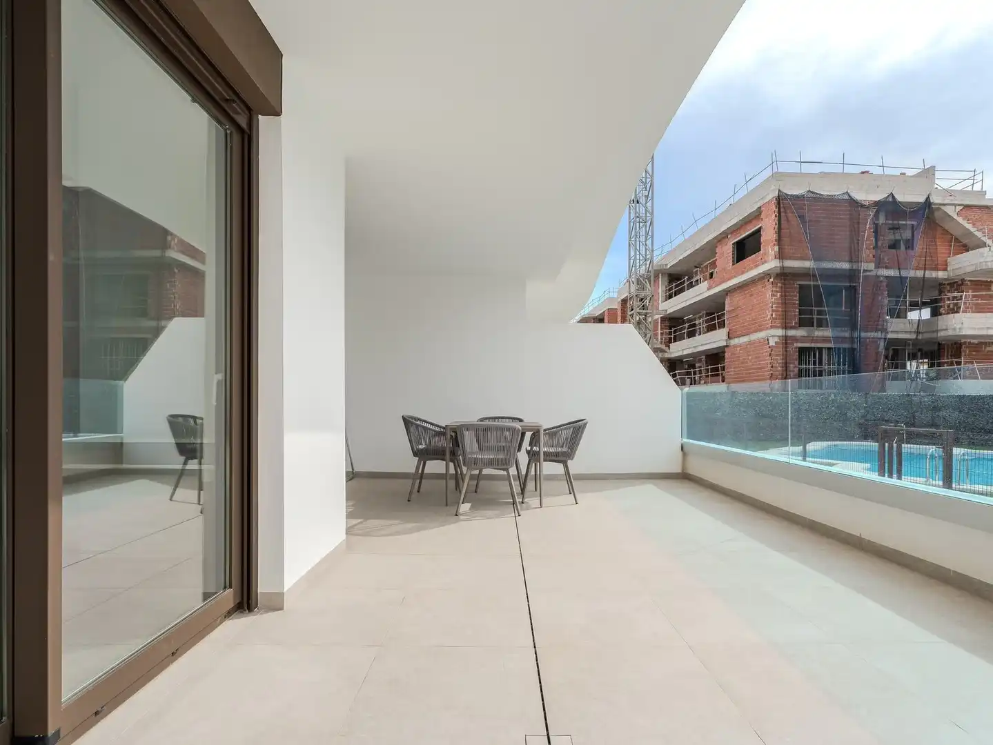 Terrace of Flat for sale in Orihuela  with Air Conditioner, Terrace and Furnished