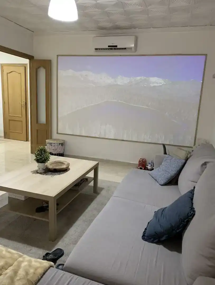 Sala de estar de Piso en venta en Carcaixent con Parquet y Amueblado