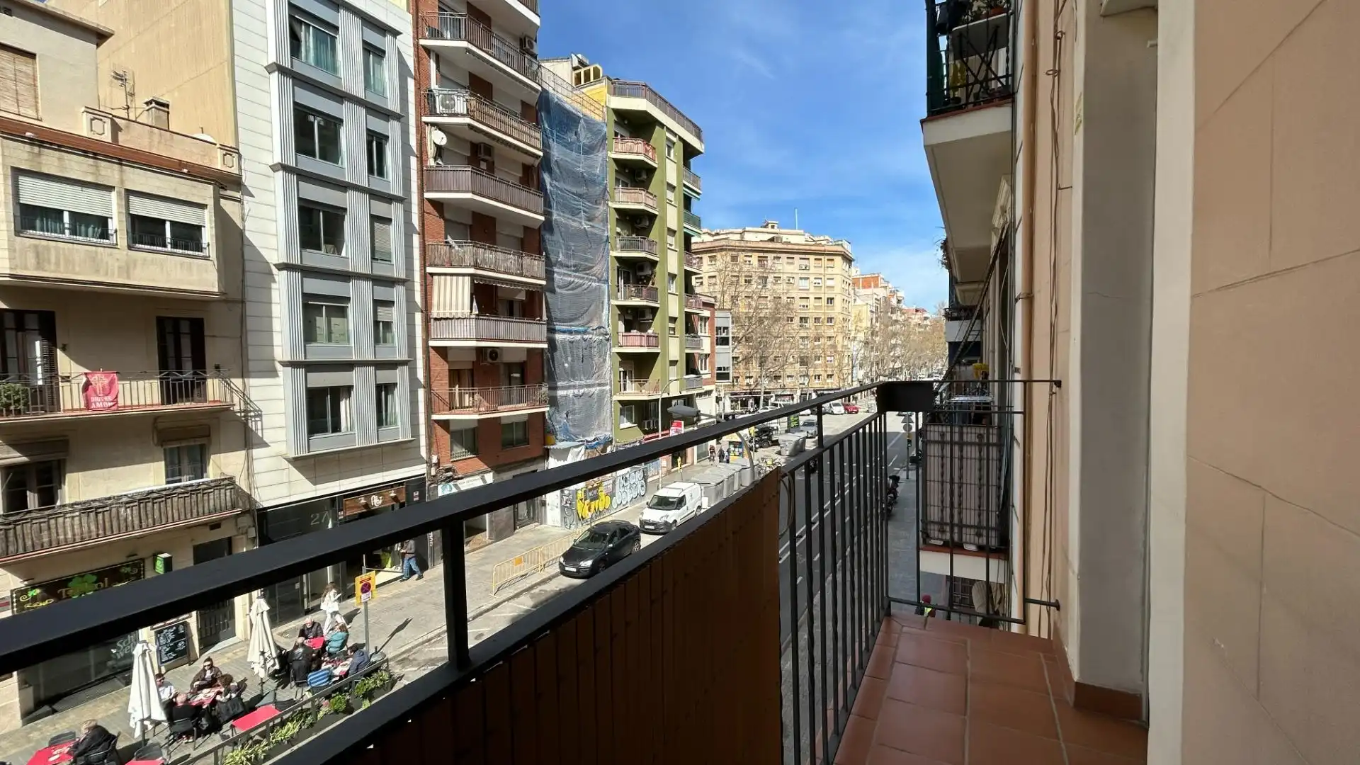 Vista exterior de Piso en venta en  Barcelona Capital con Terraza