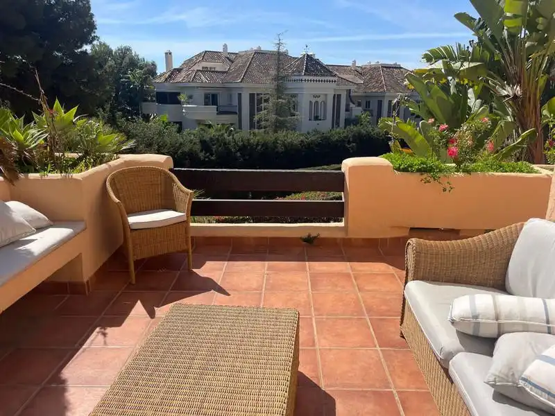 Terrassa de Apartament de lloguer en Marbella amb Aire condicionat, Calefacció i Terrassa