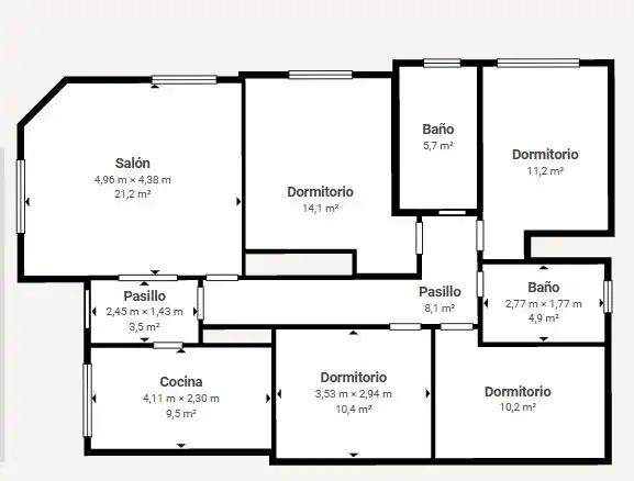 Detached house with pool for sale in Calle las monjas, imagen 38