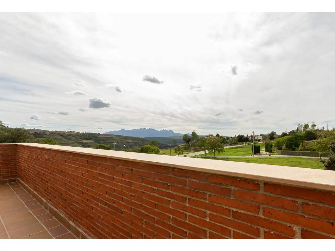 Terraza de Casa adosada en venta en Sant Fruitós de Bages con Aire acondicionado, Calefacción y Jardín privado