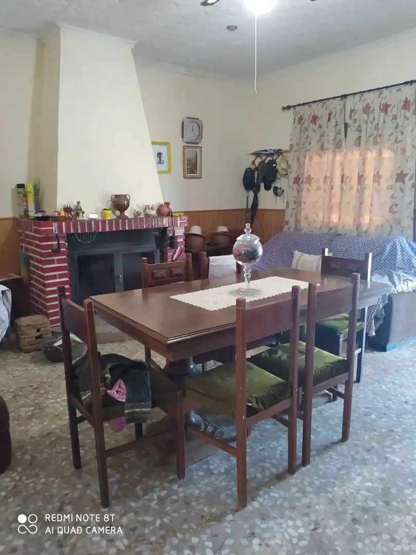 Menjador de Casa o xalet en venda en Villamayor de Calatrava amb Jardí privat, Traster i Piscina