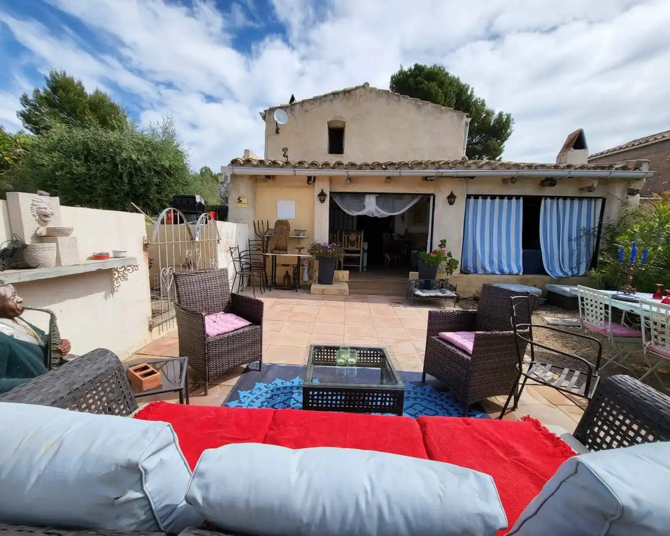 Terrasse von Country house zum Verkauf in L'Ametlla de Mar  mit Privatgarten, Terrasse und Abstellraum
