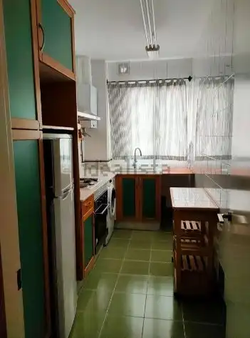 Küche von Wohnung zur Miete in Valencia mit Klimaanlage, Möbliert und Ofen