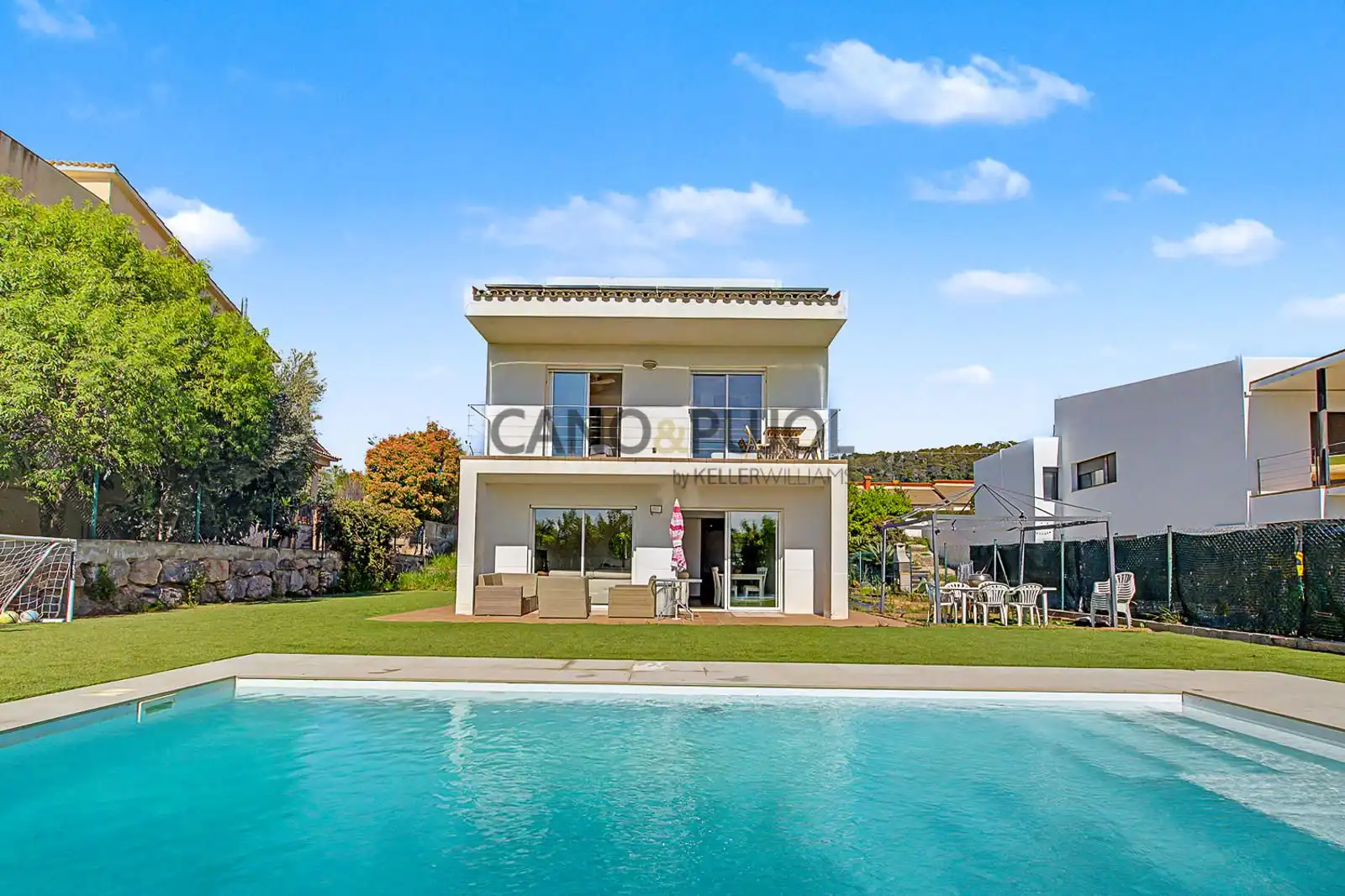 Vista exterior de Casa o chalet en venta en Bigues i Riells del Fai con Aire acondicionado, Calefacción y Terraza