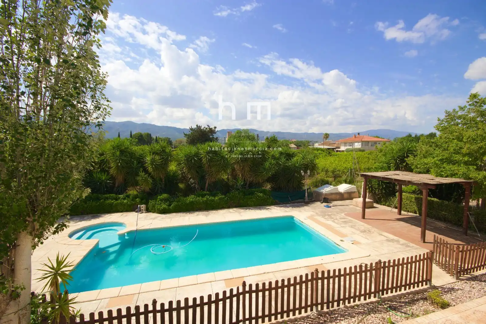 Garden of Houses for sale in Murcia  with Air Conditioner, Parquet flooring and Storage room
