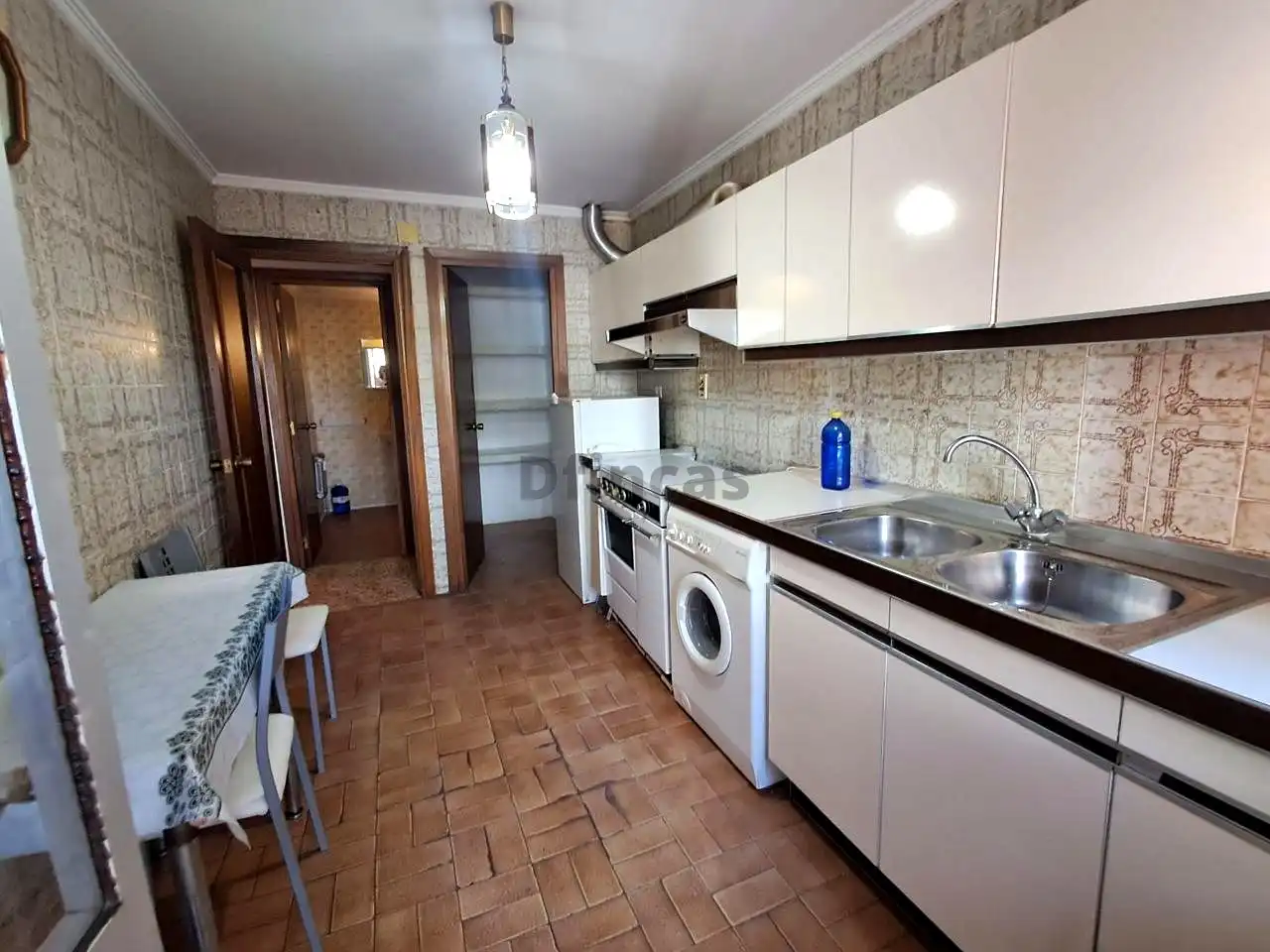 Kitchen of Flat for sale in Teruel  with Heating, Terrace and Storage room