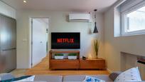 Living room of Attic for sale in A Coruña Capital   with Air Conditioner, Heating and Furnished