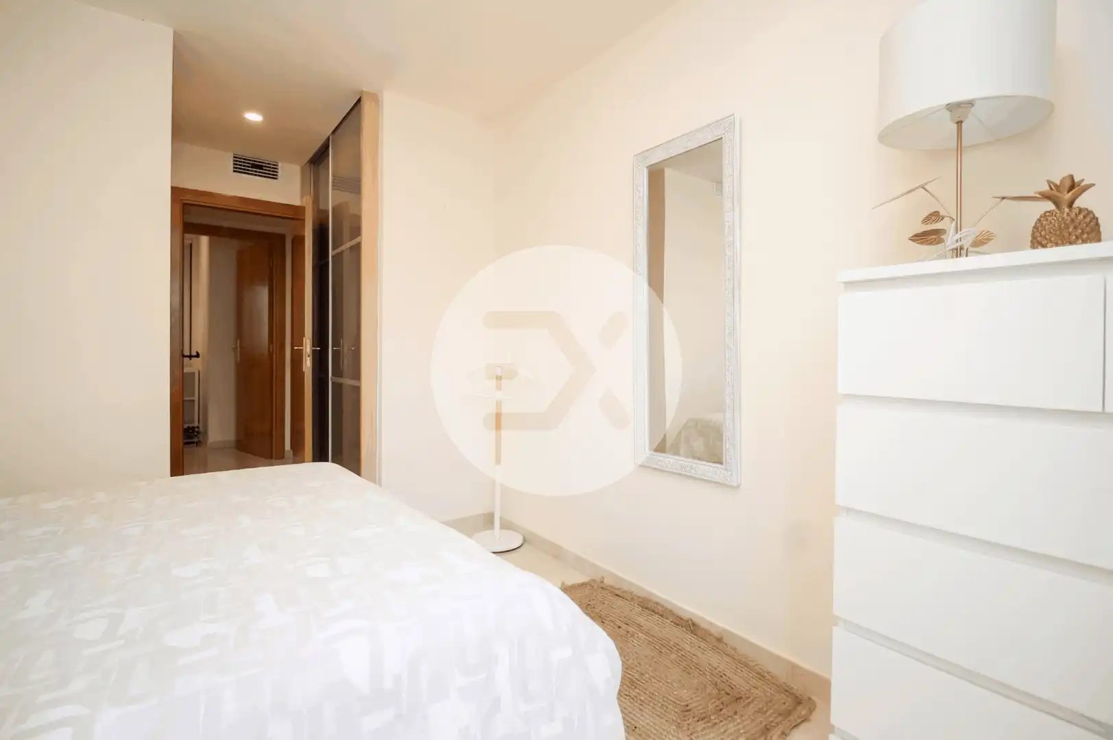 Bedroom of Flat for sale in Castelldefels  with Air Conditioner, Heating and Oven