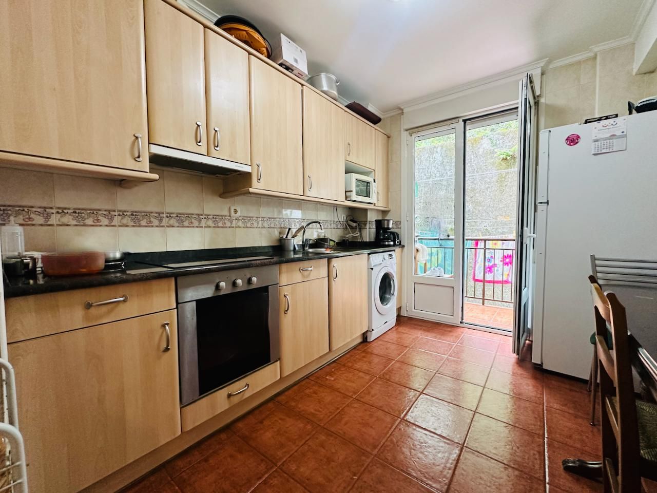 Kitchen of Flat for sale in Donostia - San Sebastián   with Heating and Balcony
