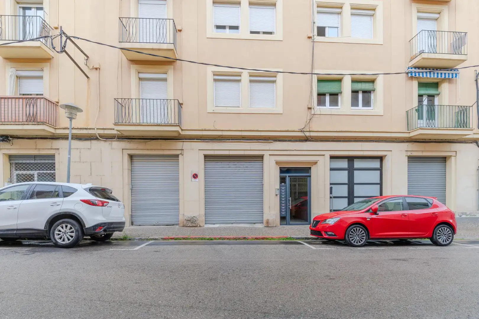 Vista exterior de Piso en venta en Girona