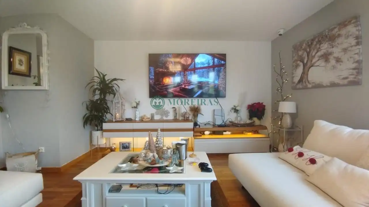 Living room of Houses for sale in O Pereiro de Aguiar   with Heating, Private garden and Storage room