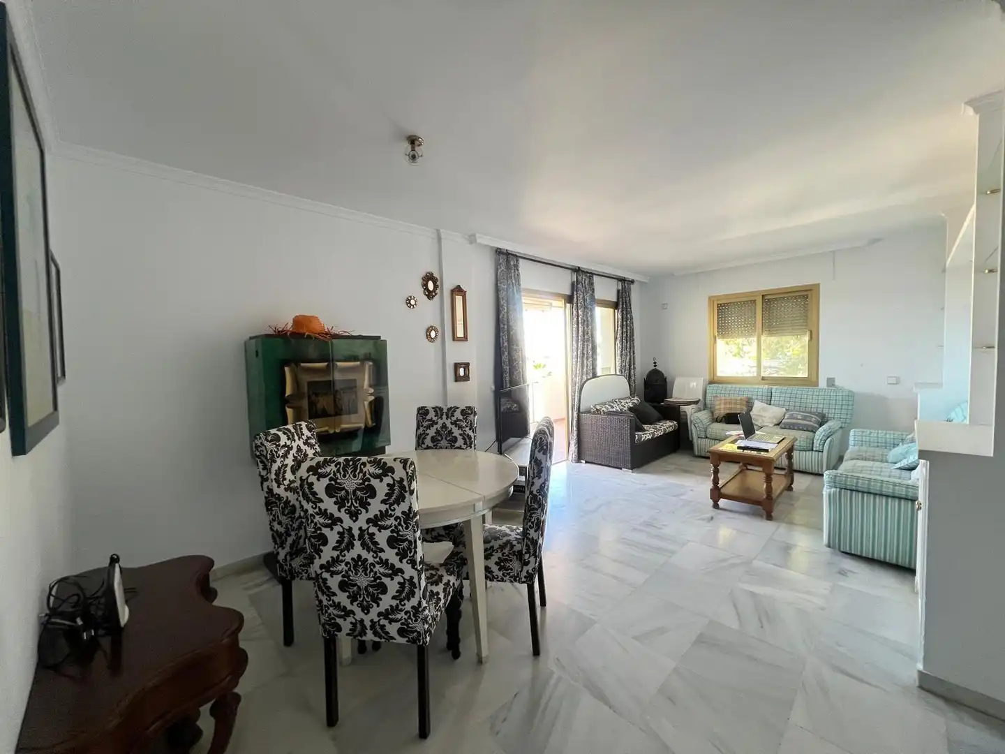 Dining room of Flat for rent in Nueva Andalucía