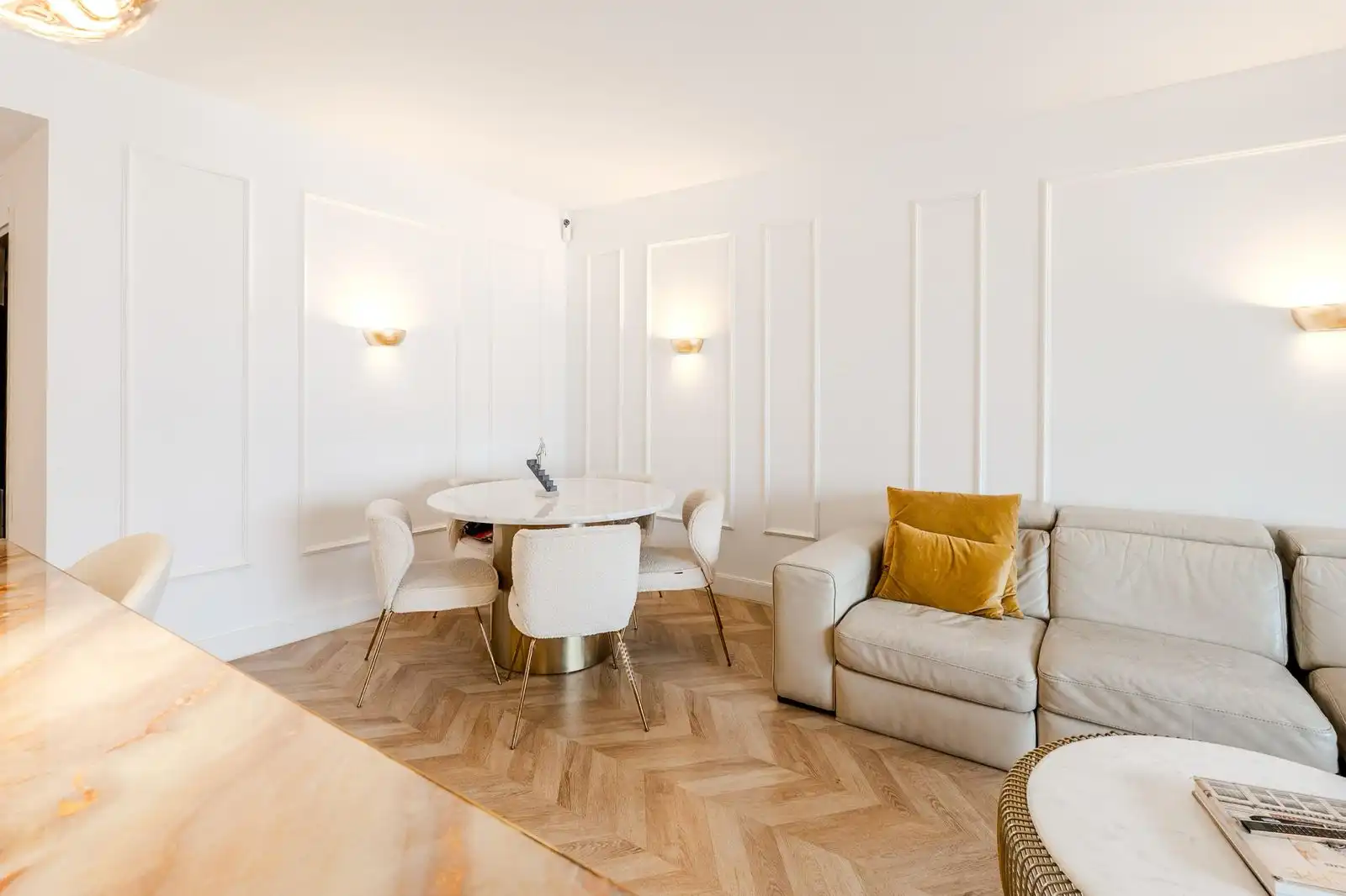 Dining room of Attic for sale in Madrid  with Air Conditioner, Heating and Parquet flooring