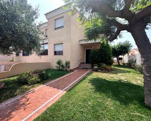 Jardí de Casa adosada de lloguer en Benicasim / Benicàssim amb Aire condicionat, Jardí privat i Terrassa