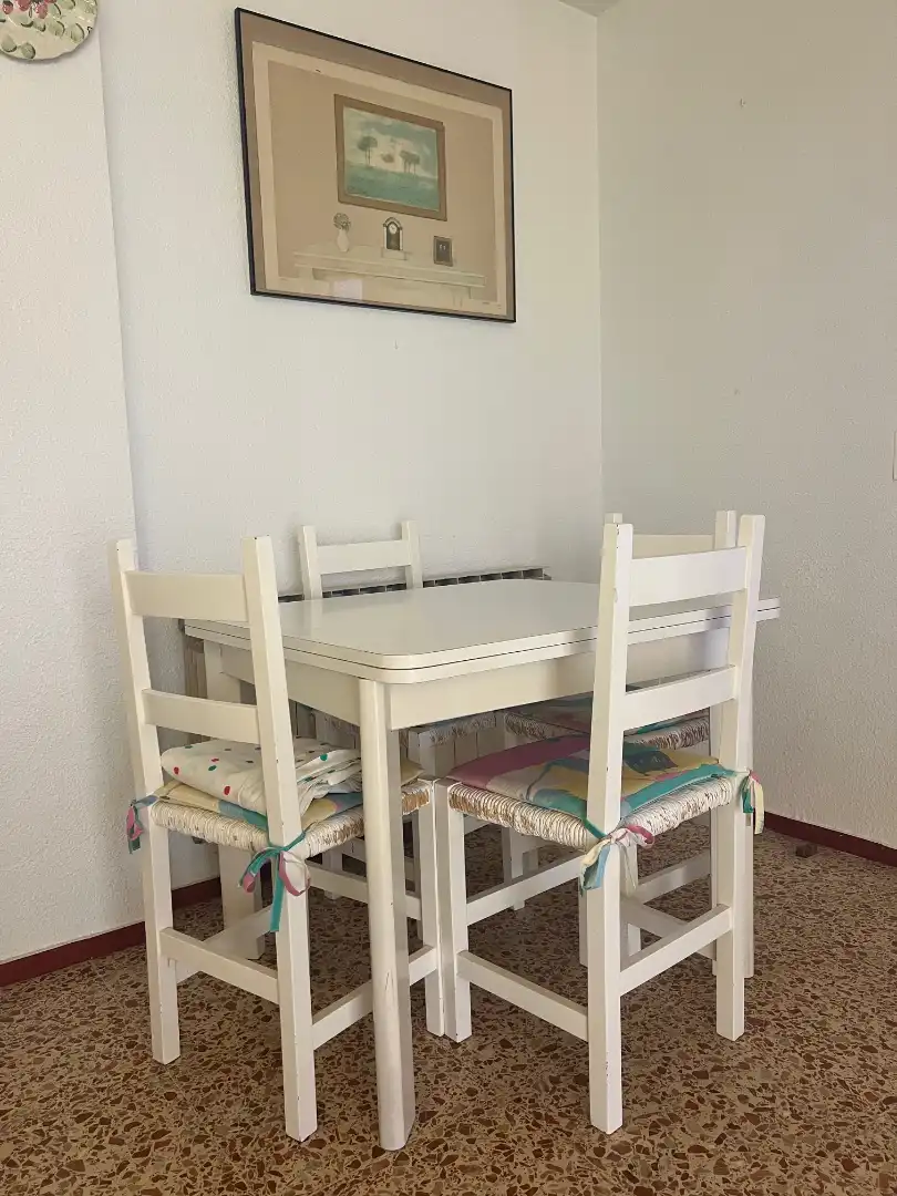 Menjador de Apartament de lloguer en Orihuela amb Aire condicionat, Moblat i Forn