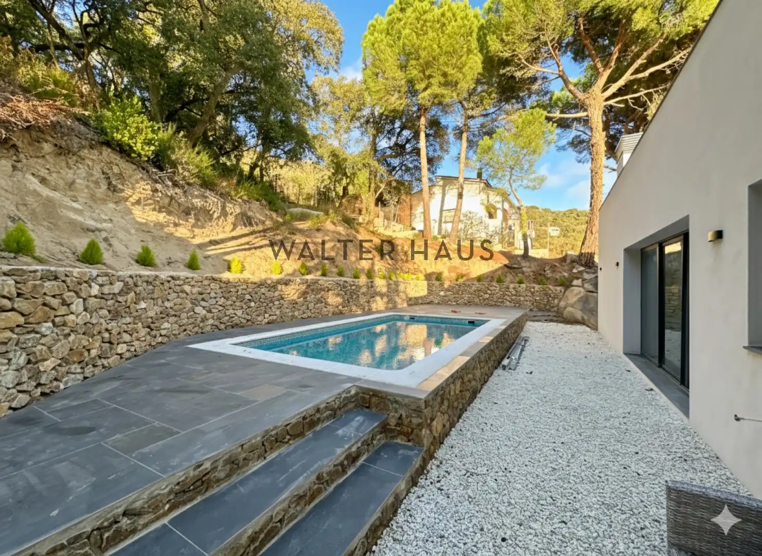 Swimming pool of Houses for sale in Santa Cristina d'Aro  with Air Conditioner, Heating and Private garden