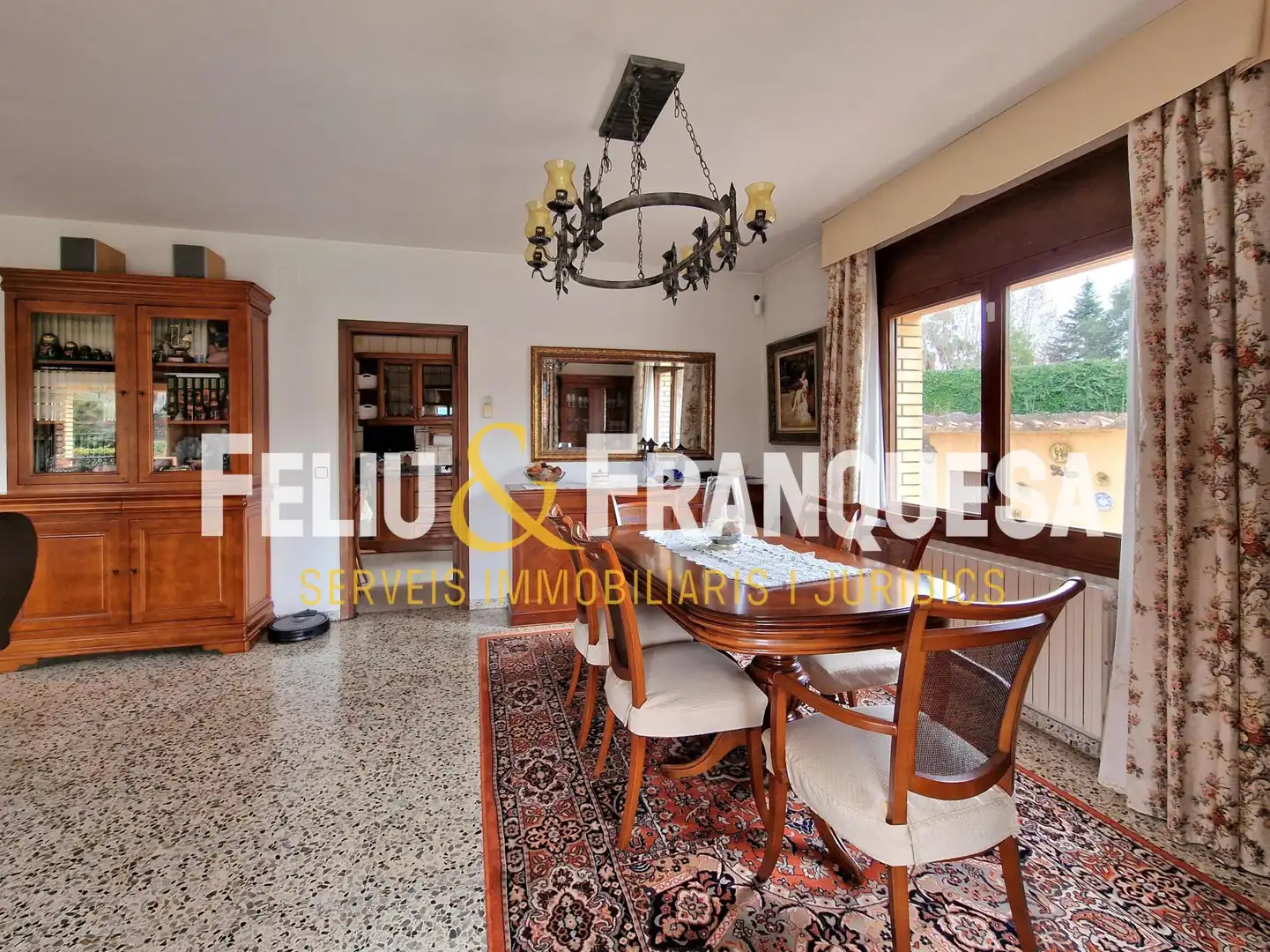 Dining room of Houses for sale in Sant Cugat del Vallès  with Heating, Private garden and Terrace